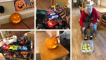Halloween at Meadow Bank care home